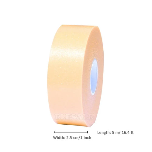 1-Roll 2.5cm*5m Wear-Resistant Bandage Elastic Waterproof Foam Tape Dressing Sports Sprain Treatment First Aid Kit Sticker Wound