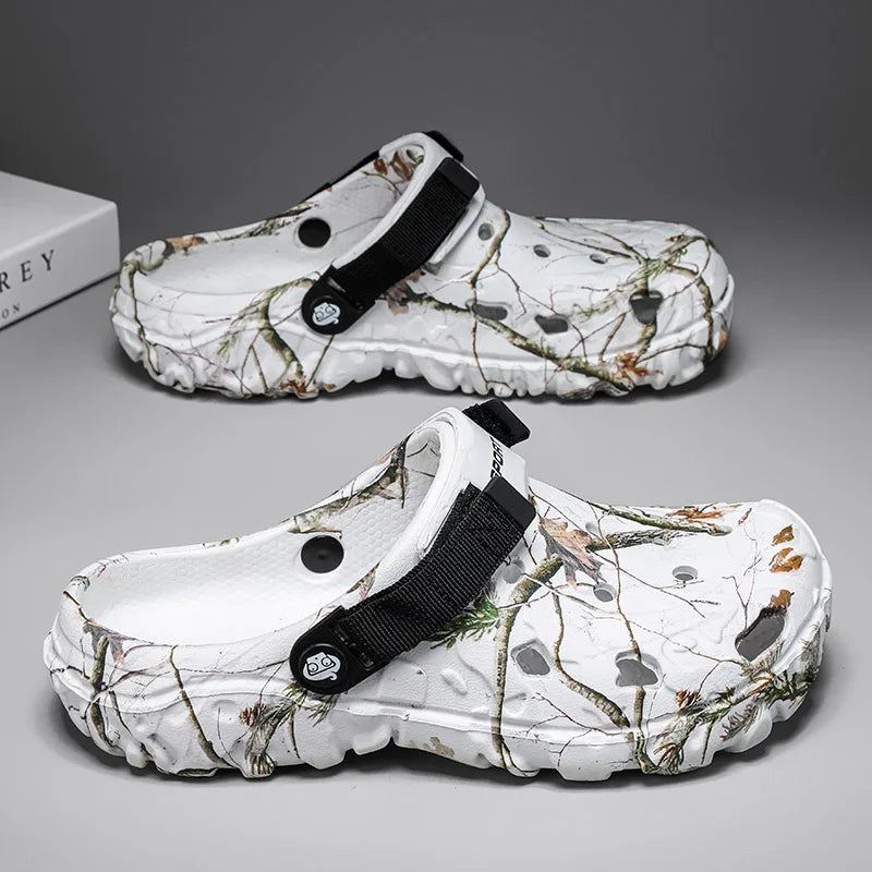 Men Slippers High Quality Classic Outdoor Anti-Slip Garden Shoes Lightweight Fashion Casual Sandals Sandals for Men Platform