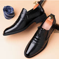 Men's Shoes Trendy Men Boots Luxury High Quality Leather Embossing Men's Boots Zip Male Leather Shoes Hard-Wearing Work Footwear