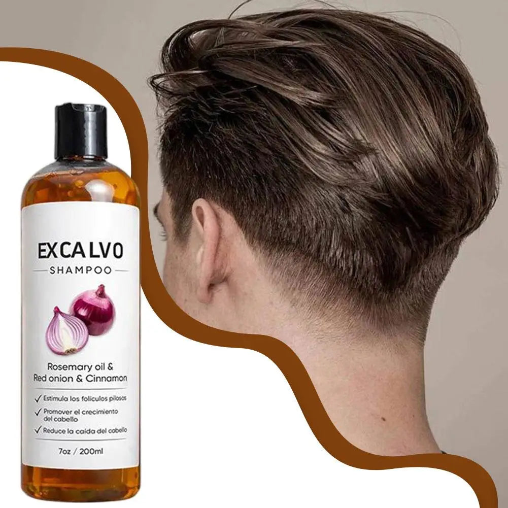 Rosemary Red Onion Hair Shampoo 200ml Strengthens Hair Roots Reduces Hair Loss Deep Cleansing Nourishing Hair Care Products NEW