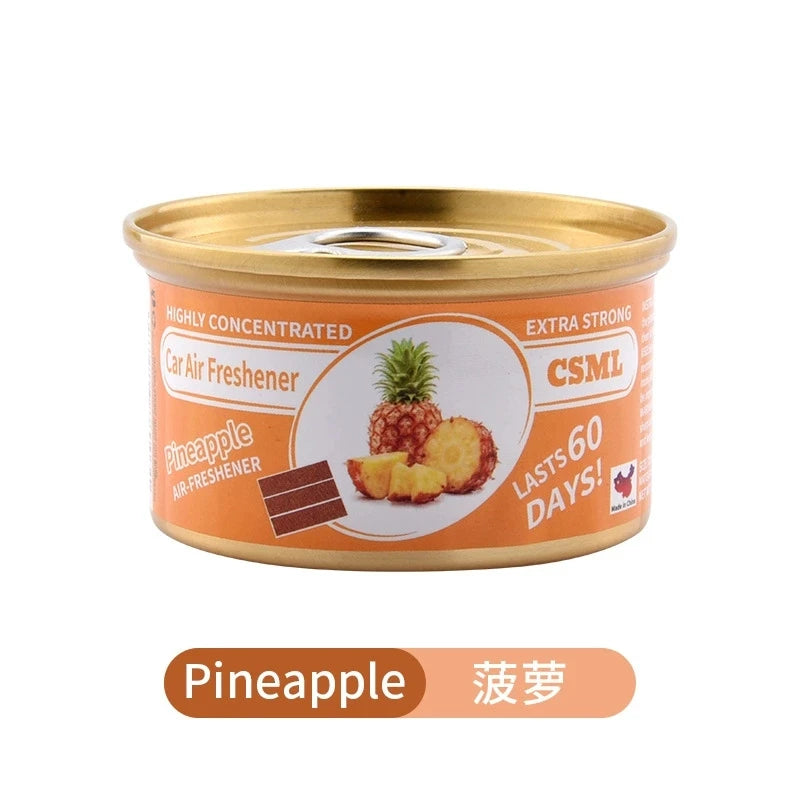 Car air fresh, solid aromatherapy, no additives, canned, essential for eliminating  odors, long-lasting fragrance, household use