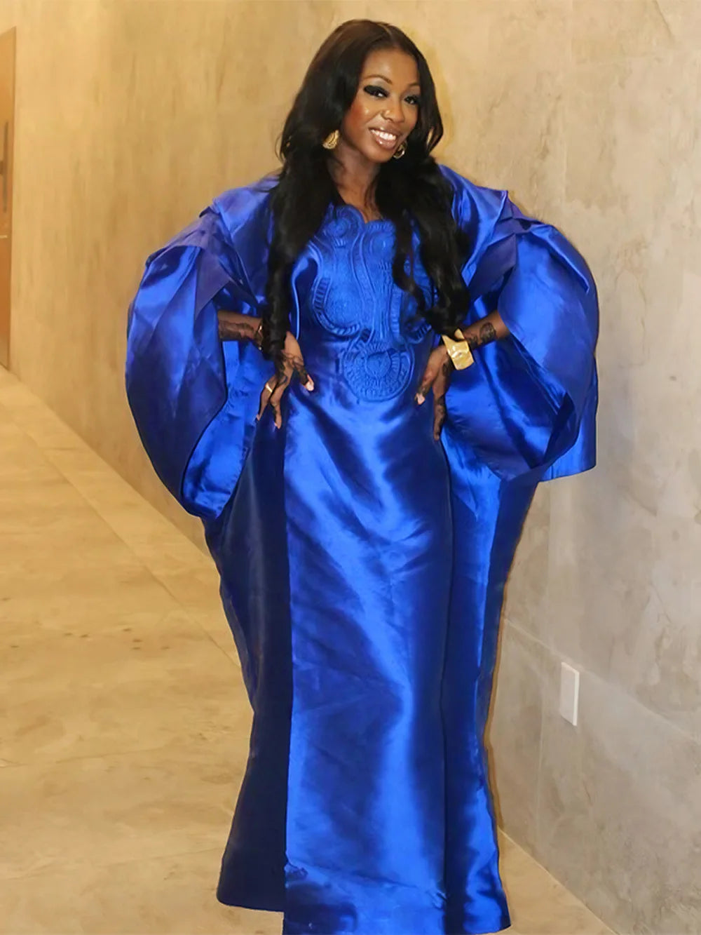 2025 Abayas For Women Dubai African Muslim Fashion Dress Caftan Marocain Evening Party Dresses Satin Boubou Robe Djellaba Femme