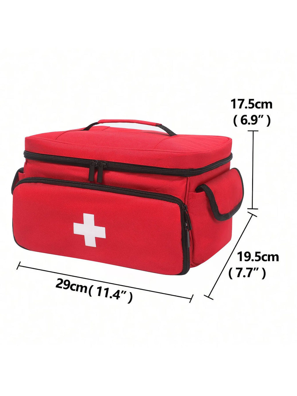Multifunctional Medical Organizer - Portable First Aid Kit with Large Capacity for Home, Travel & Emergencies Medical Supplies