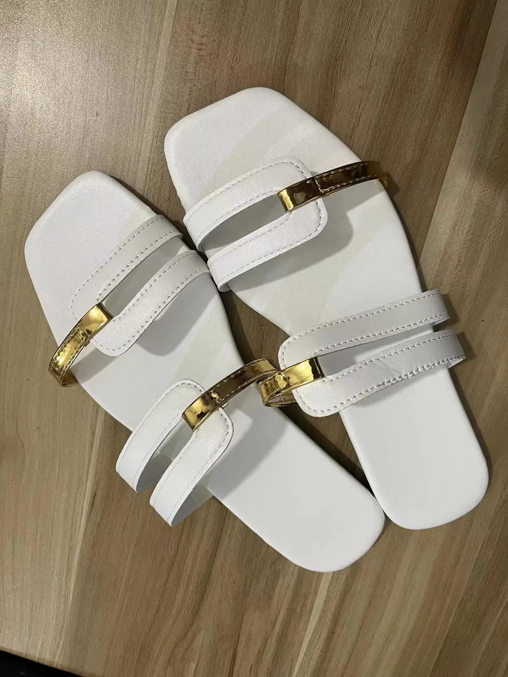 Women's Shoes Summer Flats Flip Flops Dress Shallow Casual Female Slides Rome Open-toe Women Slippers Slingback Sandals2023