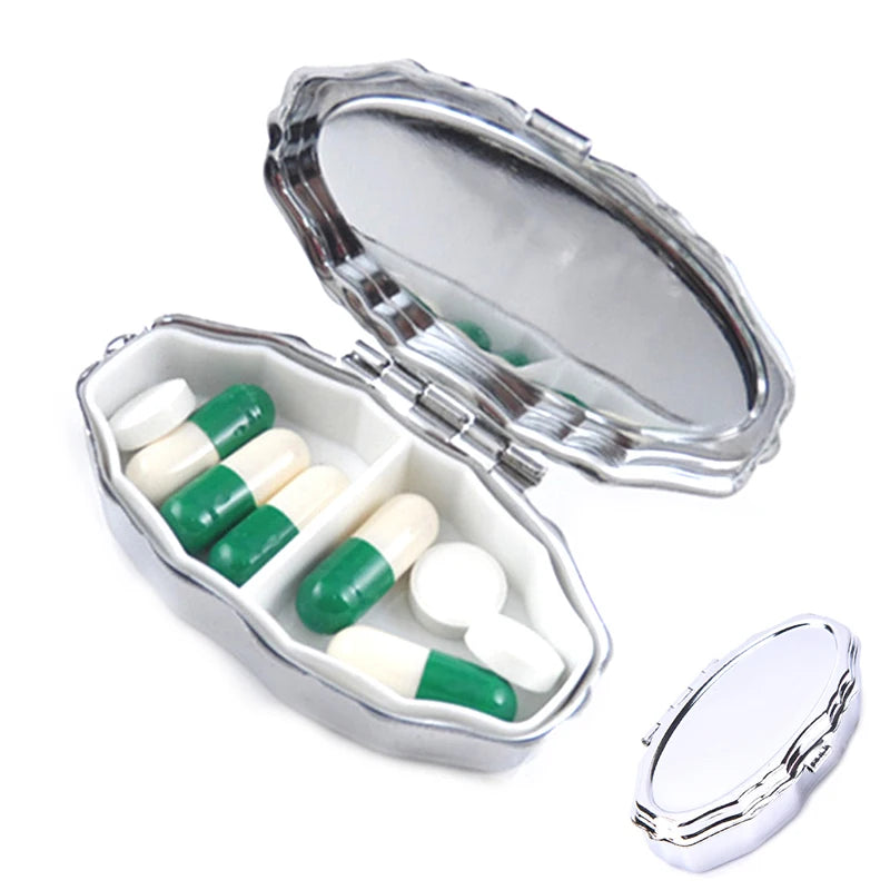Portable PillBox Medicine Organizer Container Medicine Case Storage Holder,
