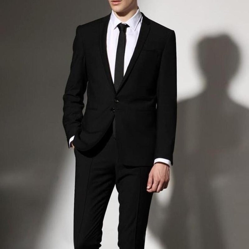 Black Simple Clip on Tie Security Tie Doorman Steward Matte Funeral Tie for Men Women Students