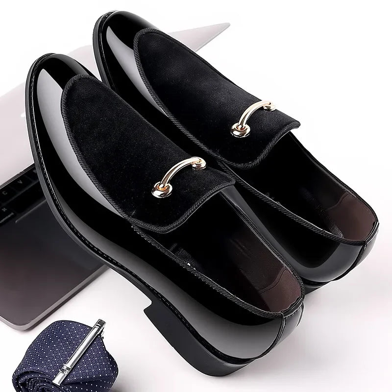 Men's Dress Shoes Luxury Mens Formal Leather Shoes Luxury Business Casual Shoes for Men Loafers Large Size 48 Zapatos De Hombre