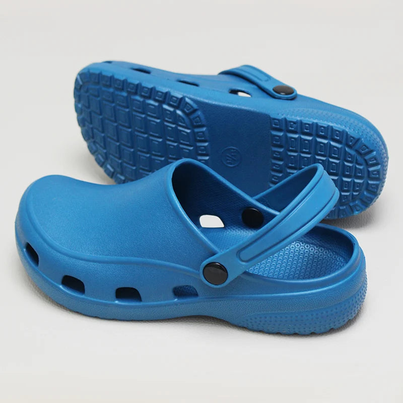 Professional Scrubs Clogs Ultra Light Nurse Work Shoes Anti Slip Pediatric Slippers Breathable Dentist Nursing Shoes 5X03-04