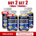 Magnesium Glycinate & Zinc 500mg - Chelated Supplement  - with Vitamin D3 & B6 - Support for Sleep, Muscle & Heart Health