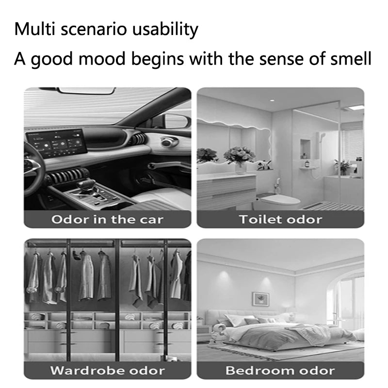 Car air fresh, solid aromatherapy, no additives, canned, essential for eliminating  odors, long-lasting fragrance, household use