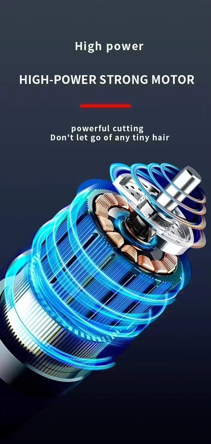 Kemei Hair Clippers Beard Clipper Rechargeable Men's Shaver Electric Hair Trimmer Kit Men KM-2628 KM-678 KM-2024 Hair Clipper