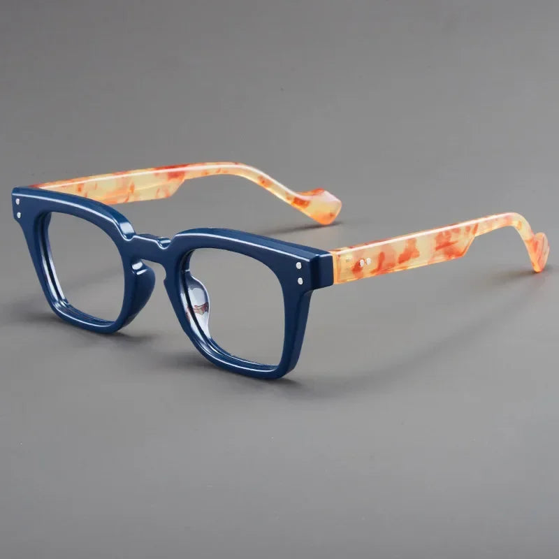 Men Square Reading Glasses Anti Blue Light Eyewear Trend Ultra-lightweight Round Frame Women Presbyopic Eyeglasses Frame Unisex