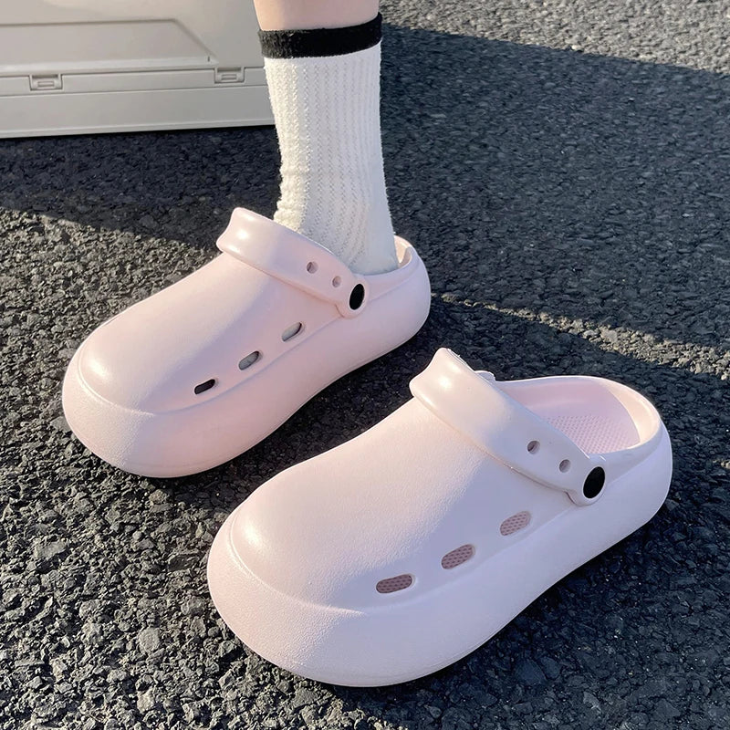 Fashion Nurse Shoes Summer Casual Dentist Clogs Non Slip Nursing Slippers Unisex Outdoor Garden Sandals for Women Slippers