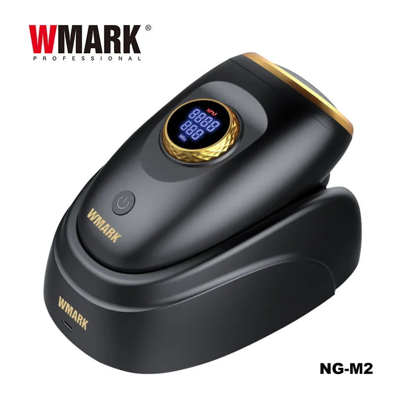 WMARK NG-M2 new hair salon handheld massage hair cutting tool with multi-functional base hair clipper