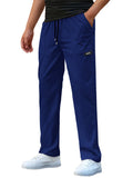 Men's Lightweight Pants Casual Loose Sports Trousers Men Casual Thin Straight Leg Pants Male Fashion Outdoor Joggers Pants