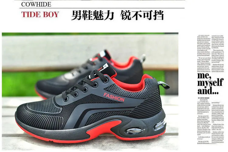 Men's Casual Sneakers New Breathable Sports Shoes Male Spring Fashion Antislip Wear-resisting Running Trainers Outdoor Men Shoes