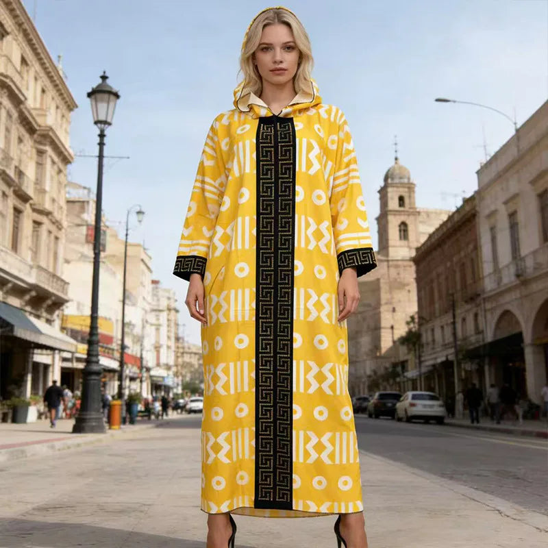 African Dresses For Women Muslim Fashion Abayas Boubou Dashiki Ankara Outfits Evening Gown Dubai Kaftan Abaya Robe Marocaine