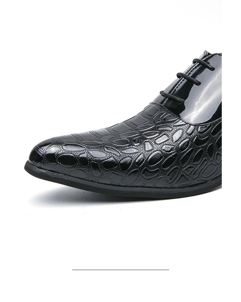 Luxury Multiple Colors High Heel Men's Shoes Fashion Moccasin Man Wedding Shoes Groom Designer Pointed Toe Leather Dress Oxfords