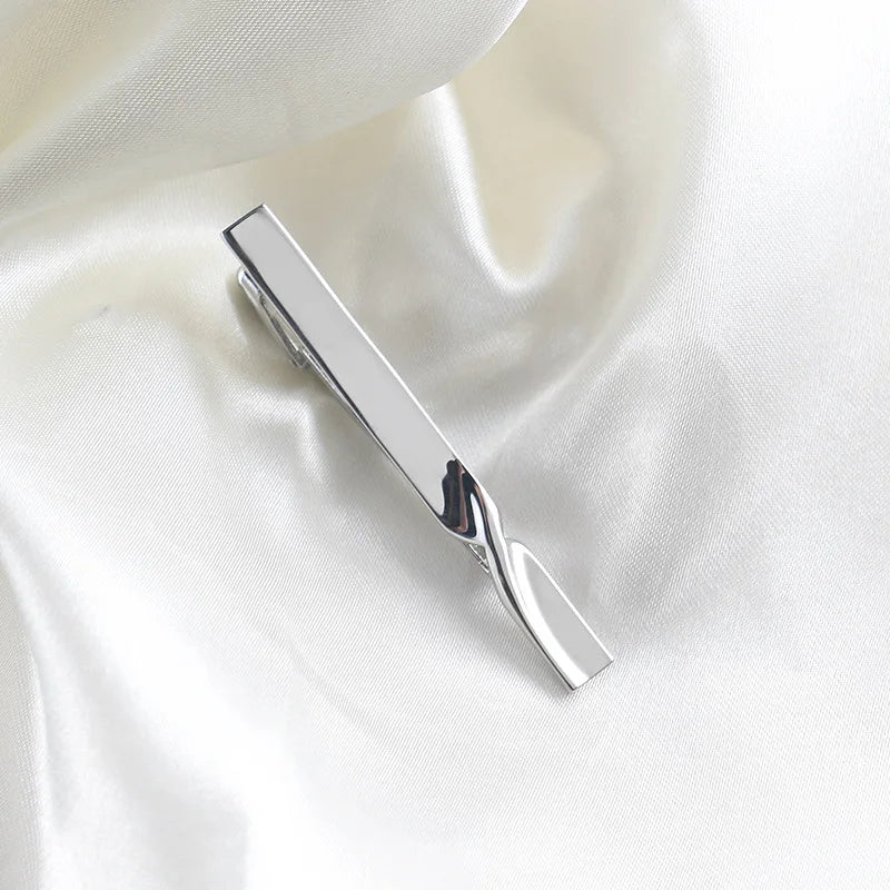 1pc Men's Business Tie Clip - Stylish and Durable Tie Bar for RegularTies -Perfect for Weddings and Business Meetings