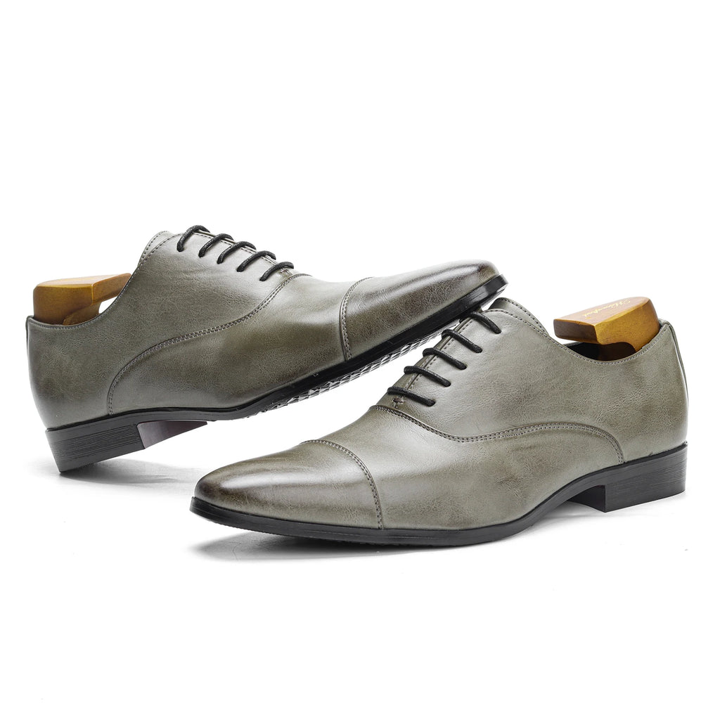 Leather Shoes For Men Gentleman'S Stylish Comfortable Business Formal Shoes Men