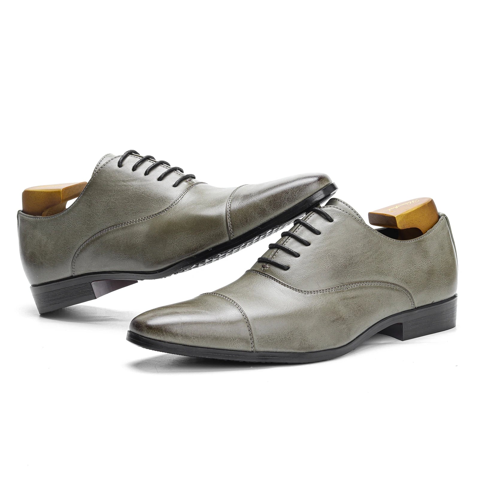Leather Shoes For Men Gentleman'S Stylish Comfortable Business Formal Shoes Men