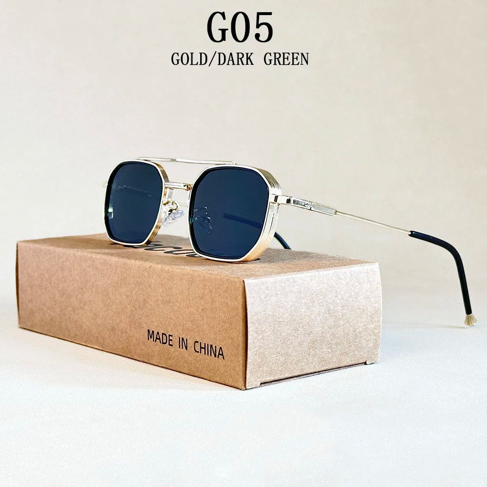 Fashion Square Sunglasses Women Trendy Vintage Glasses Luxury Sunglass Men Dropshipping Lunette Soleil Femme Zonnebrillen Dames