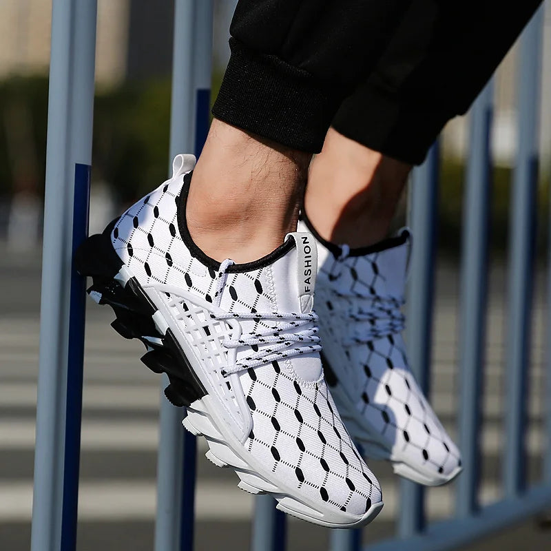 Men's Sports Shoes Breathable Casual Walking Shoes Men's Fashion Clothing Tennis Sports Shoes