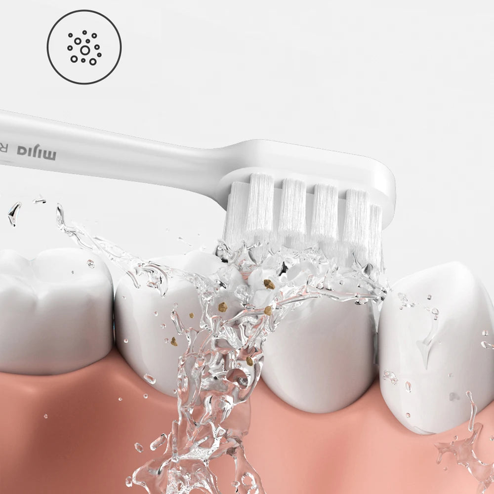 MIJIA T200/T200C Sonic Electric Toothbrush,USB‑C 25 Day Battery,IPX7 Waterproof,2 Mode,2 Brush Heads,Whitening Toothbrush