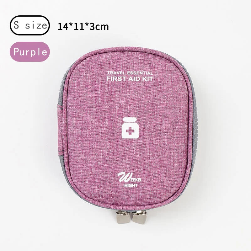 Medicine Bag Home Family First Aid Kit Large Capacity Medicine Organizer Storage Bag Travel Survival Emergency Empty Portable