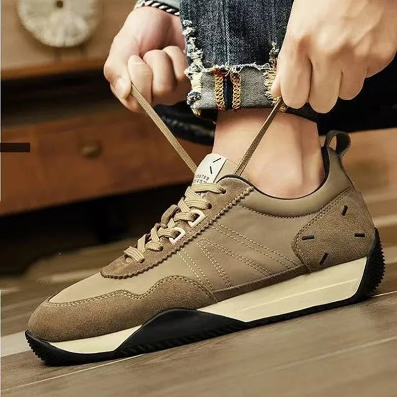 Men's Shoes 2025 Outdoor Soft Soled Running Shoes Fashion Anti Slip Sneakers for Men Summer Breathable Casual Shoes Men Footwear