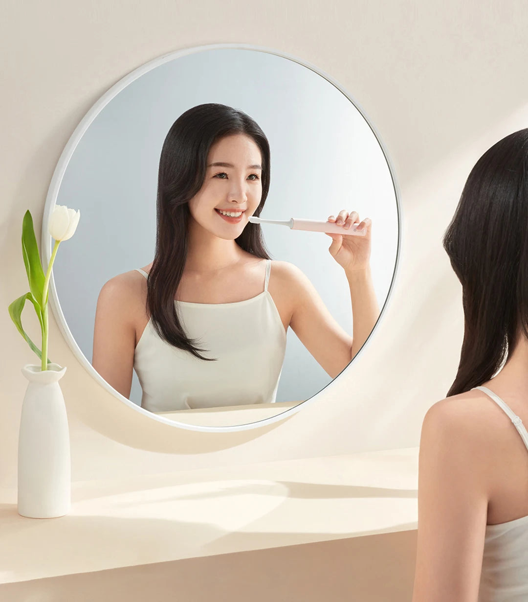 MIJIA T200/T200C Sonic Electric Toothbrush,USB‑C 25 Day Battery,IPX7 Waterproof,2 Mode,2 Brush Heads,Whitening Toothbrush