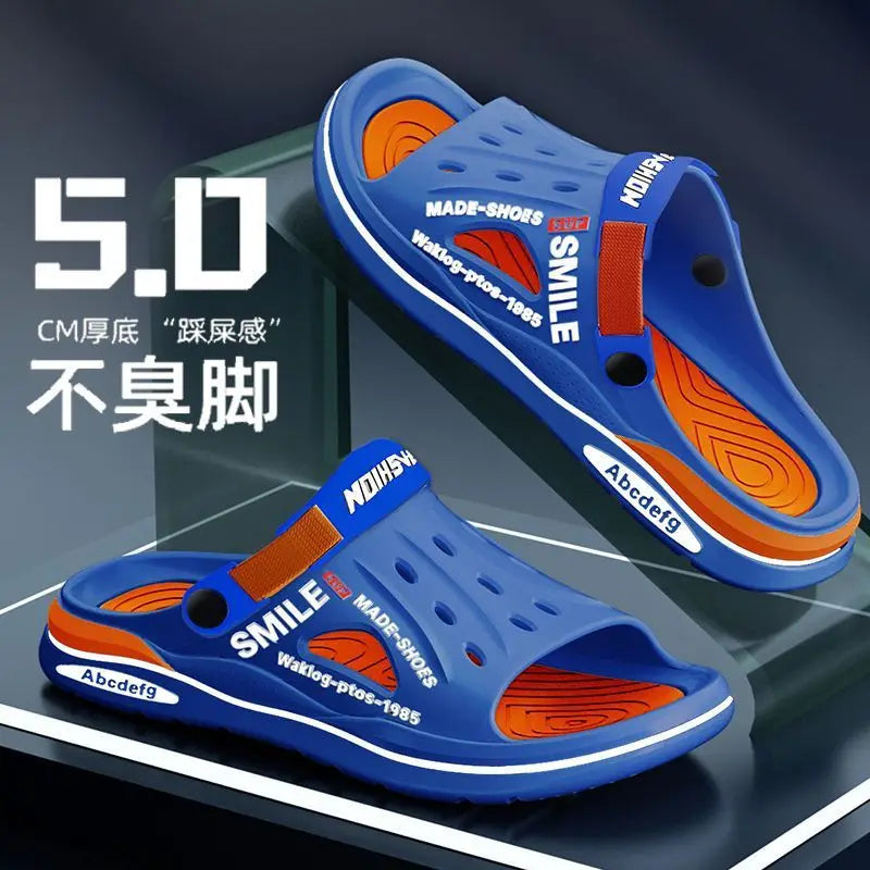 Fashion Sandals Waterproof Slippers Women Shoes Summer Outdoor Slides Soft Sole Garden Shoes Indoor Nursing Clogs Sandals