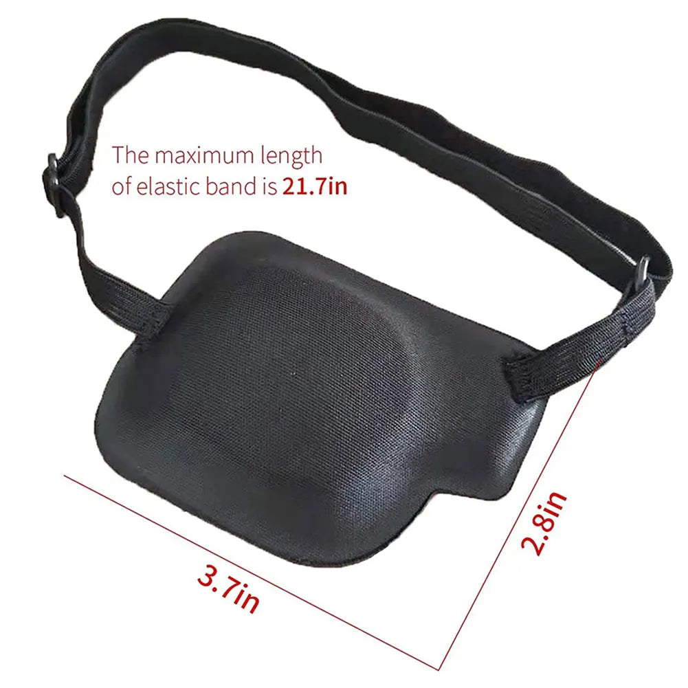 Monocular Eye Mask Medical Single Eye Patch Light Blocking Amblyopia Correction 3D Stereoscopic Strabismus Correction Eye Mask