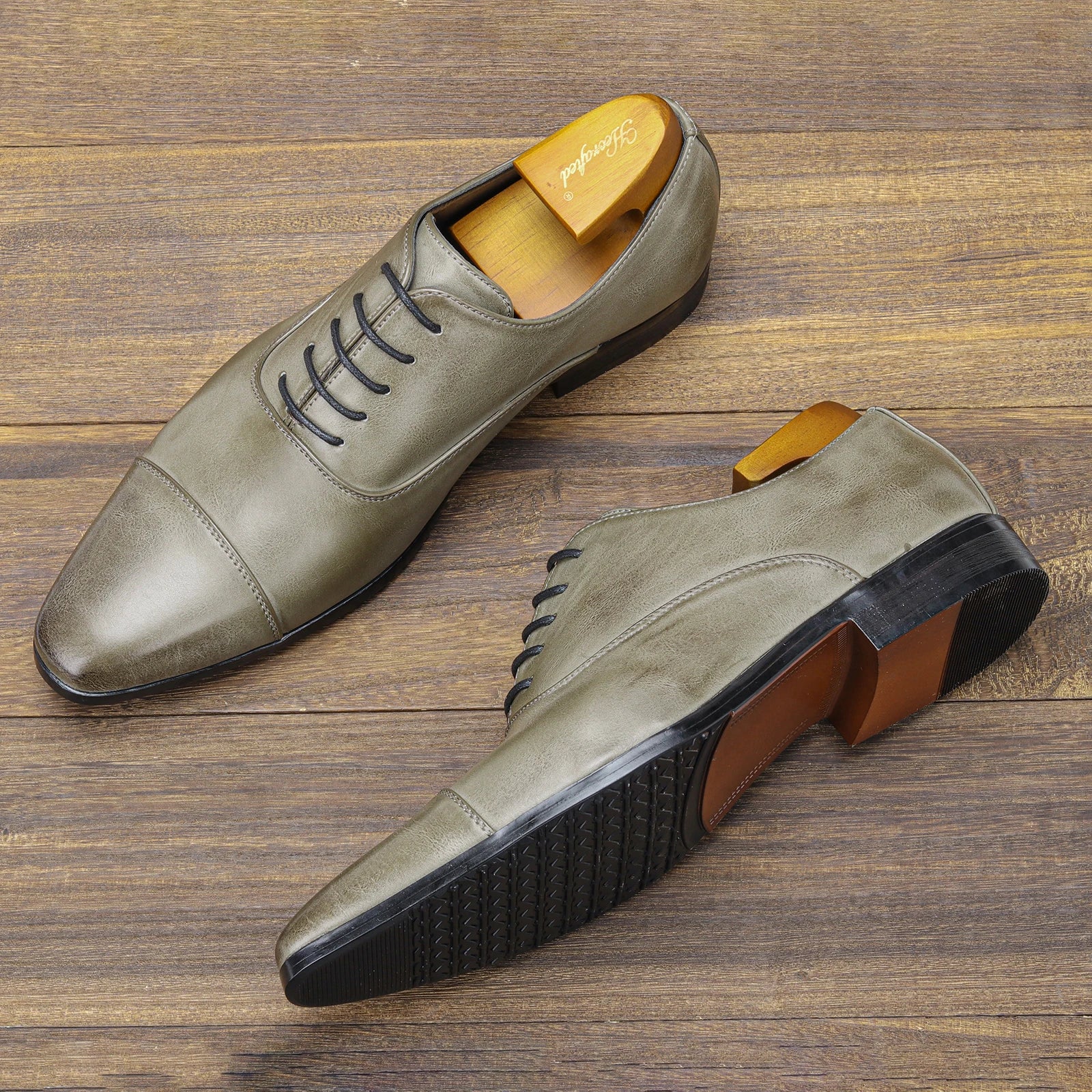 Leather Shoes For Men Gentleman'S Stylish Comfortable Business Formal Shoes Men