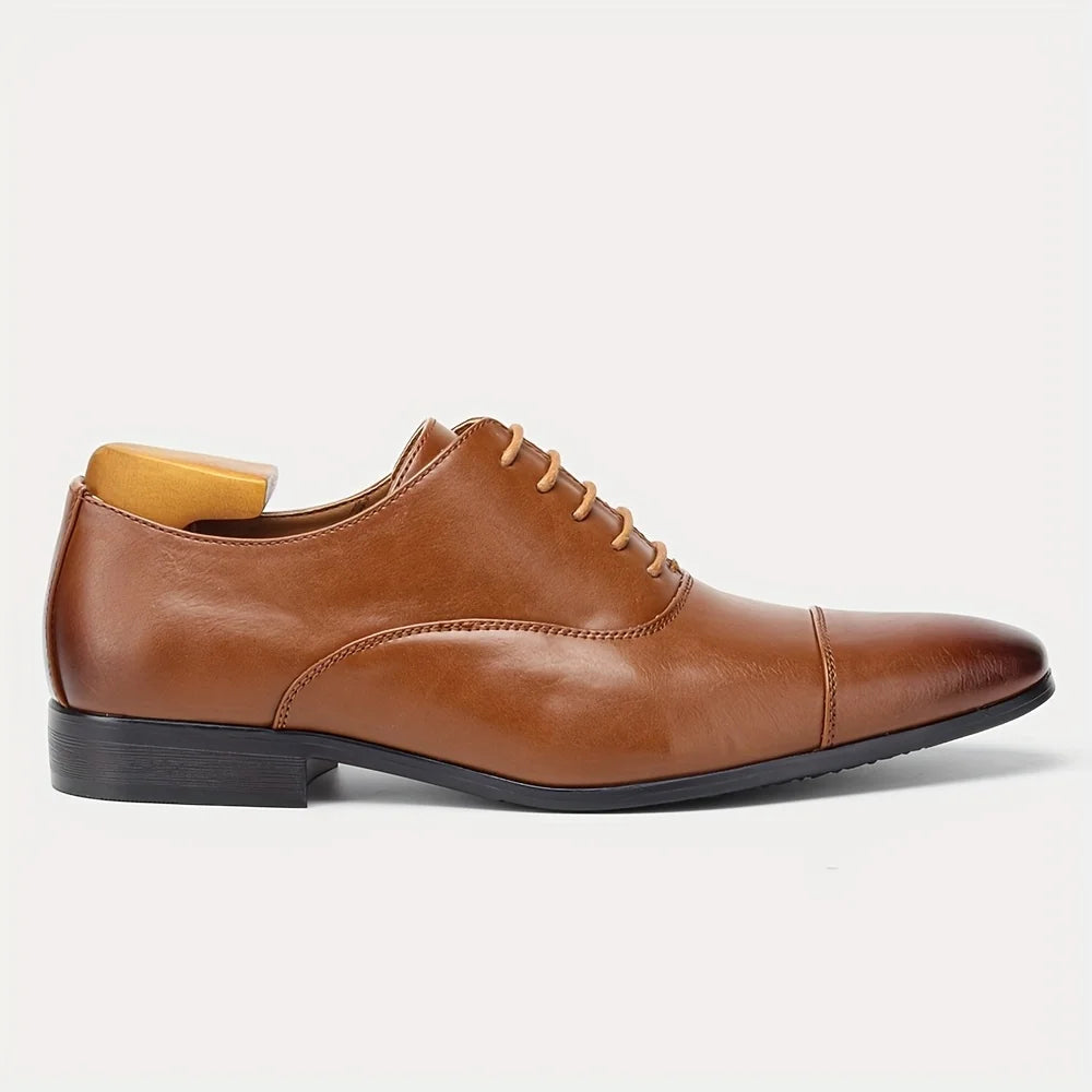 Leather Shoes For Men Gentleman'S Stylish Comfortable Business Formal Shoes Men