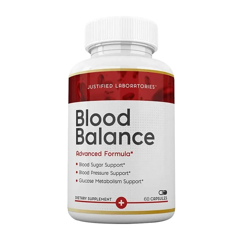 Natural Formula for Blood Balance To Maintain Healthy Levels, Maximum Daily Strength Formula, Vitamin Dietary Supplement