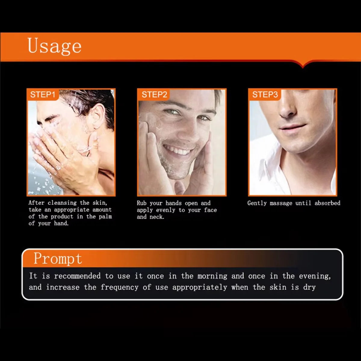 Men's Deep Oil Control and Moisturizing Face Cream Moisturizing Smoothing Wrinkles Shrinking Pores Skin Care Health Care for Men