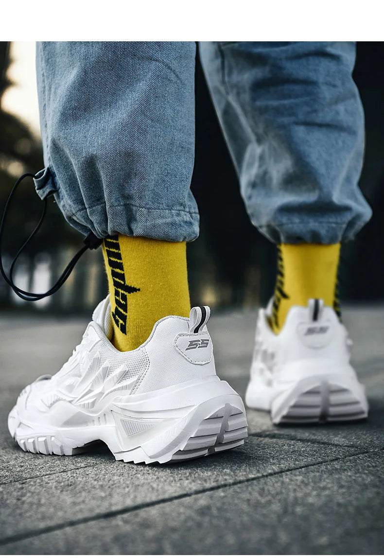 Men Sport Shoes Casual Fashion Male Running Sneaker High Quality Breathable Lightweight Outdoor Walking Anti-slip Footwear Tenis