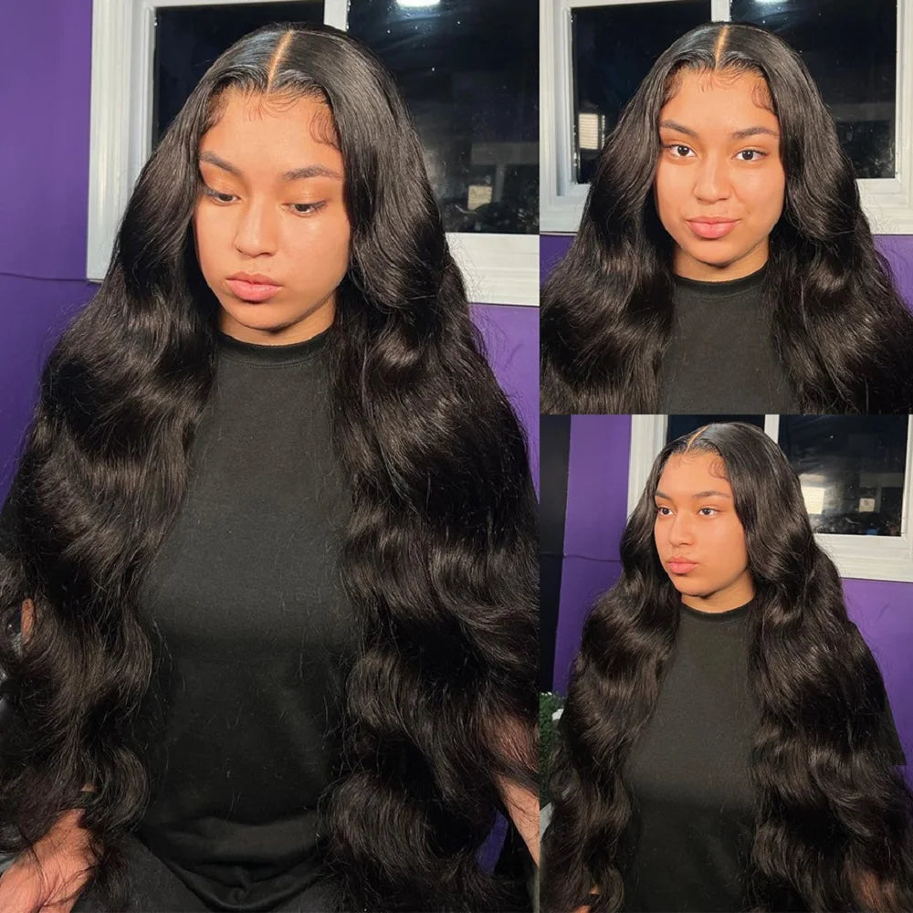 Body Wave Human Hair Wigs Hd Lace Wig Human Hair 13X4 Lace Front Wig Human Hair Pre Plucked Bleached Knots 100% Human Hair Wigs