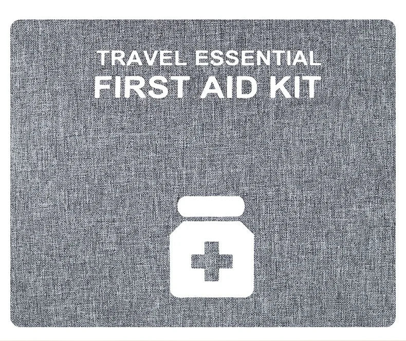 Medicine Bag Home Family First Aid Kit Large Capacity Medicine Organizer Storage Bag Travel Survival Emergency Empty Portable