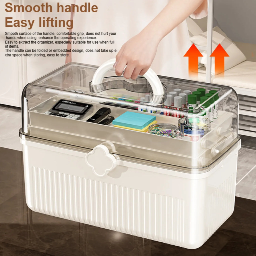 Multi-layer Medicine Box for Home Use,Large-capacity Medicine Organizer,Drug Organizer,Medicine Storage Box,First Aid MedicalBox