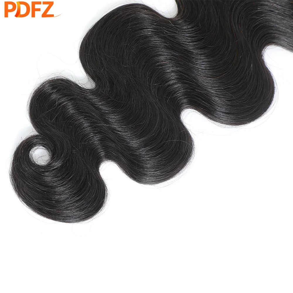 Body Wave Human Hair Bundles 16A Double Drawn 100% Human Hair Brazilian Virgin Human Hair Extensions For Women Cheap Human Hair