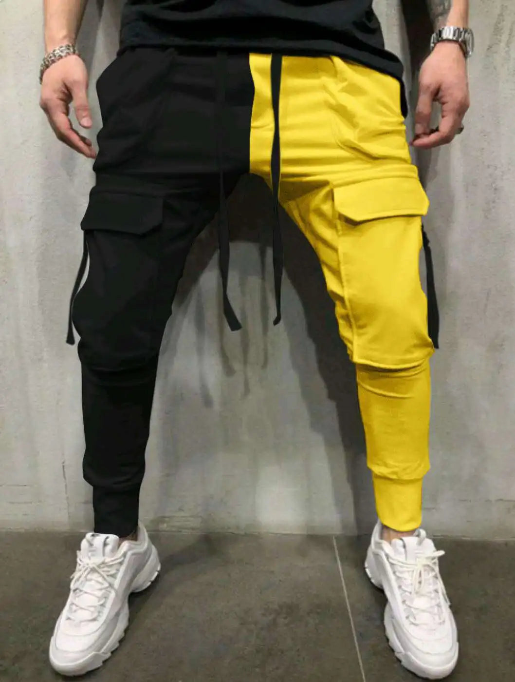 2026 Men's Pants Weatpants Hip Hop Joggers Cargo Pants Men Casual Pants Fashion Printing Trousers Streetwear Pantalones Hombre