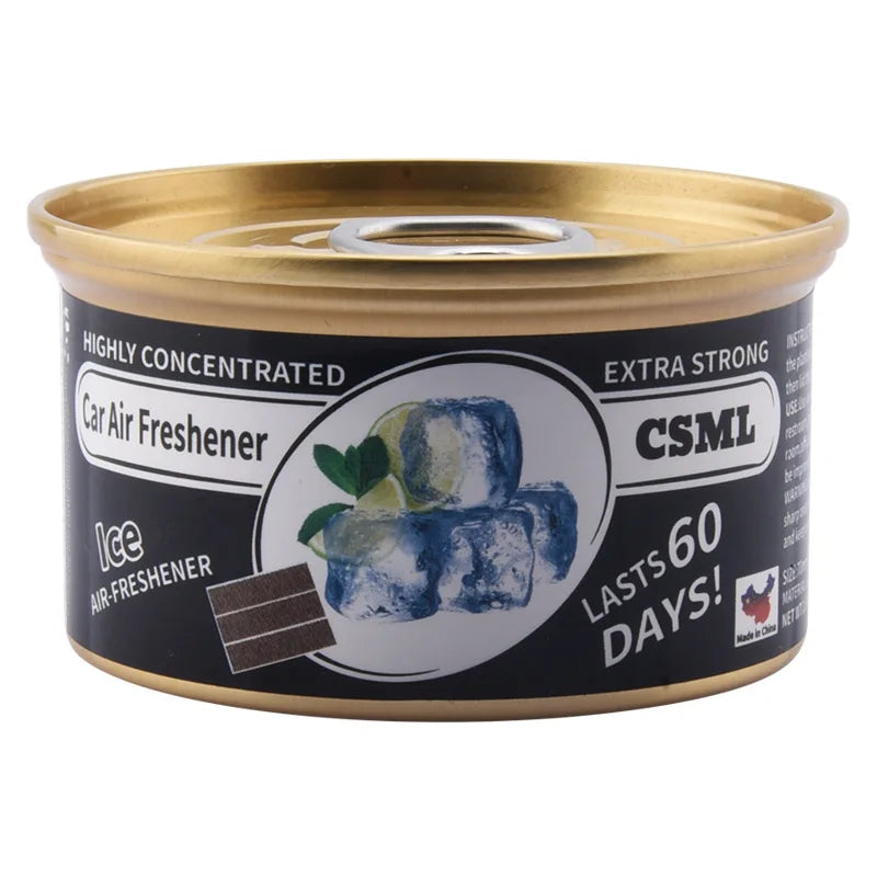 Car air fresh, solid aromatherapy, no additives, canned, essential for eliminating  odors, long-lasting fragrance, household use