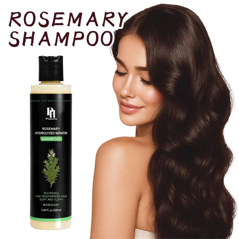 1/2pcs Rosemary Hair Shampoo Volumizing and Thickening Strengthening and Oil Control Nourishes and Repairs Hair Oil Adds Volume