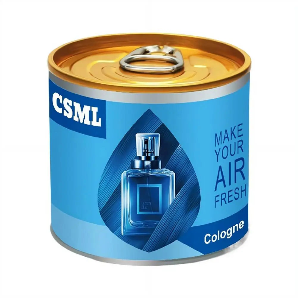 Car Air Freshener Solid Balm Cologne Lemon Odor Eliminator Long-lasting Perfume Scent Ornament Auto Accessoies