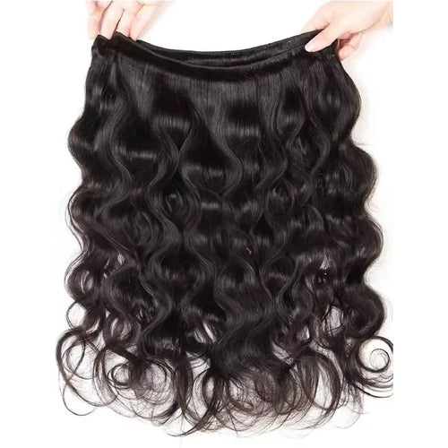 16A Double Drawn Body Wave Bundles Human Hair  100% Human Hair Brazilian Virgin Human Hair Extensions For Women Cheap Human Hair