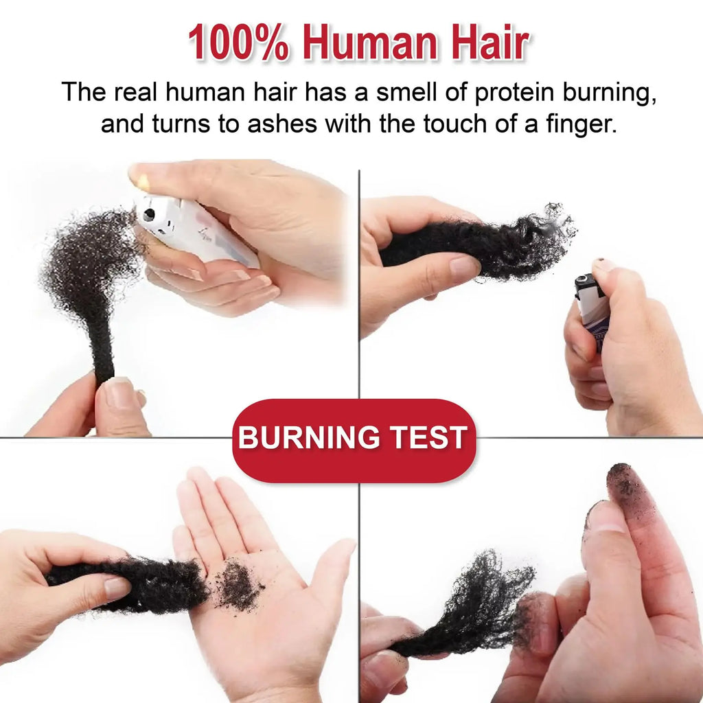 Afro Kinky Curly Braiding Bulk Hair for Braiding Twists Afro Kinky Bulk Hair for Dreadlock Extensions Repair Locs Women