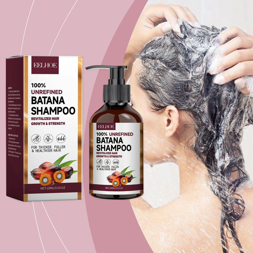 EELHOE Batana Oil Hair Shampoo and Conditioner Anti Frizz Bright Deep Nourish Anti Hair Loss Treatment for Hair Growth Products