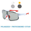 OMEKOL Polarized Photochromic Safety Goggles Men Women Protective Sun Glasses Outdoor Sport Sunglasses UV400 Cycling Eyewear
